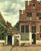 Jan Vermeer den lilla gatan china oil painting reproduction